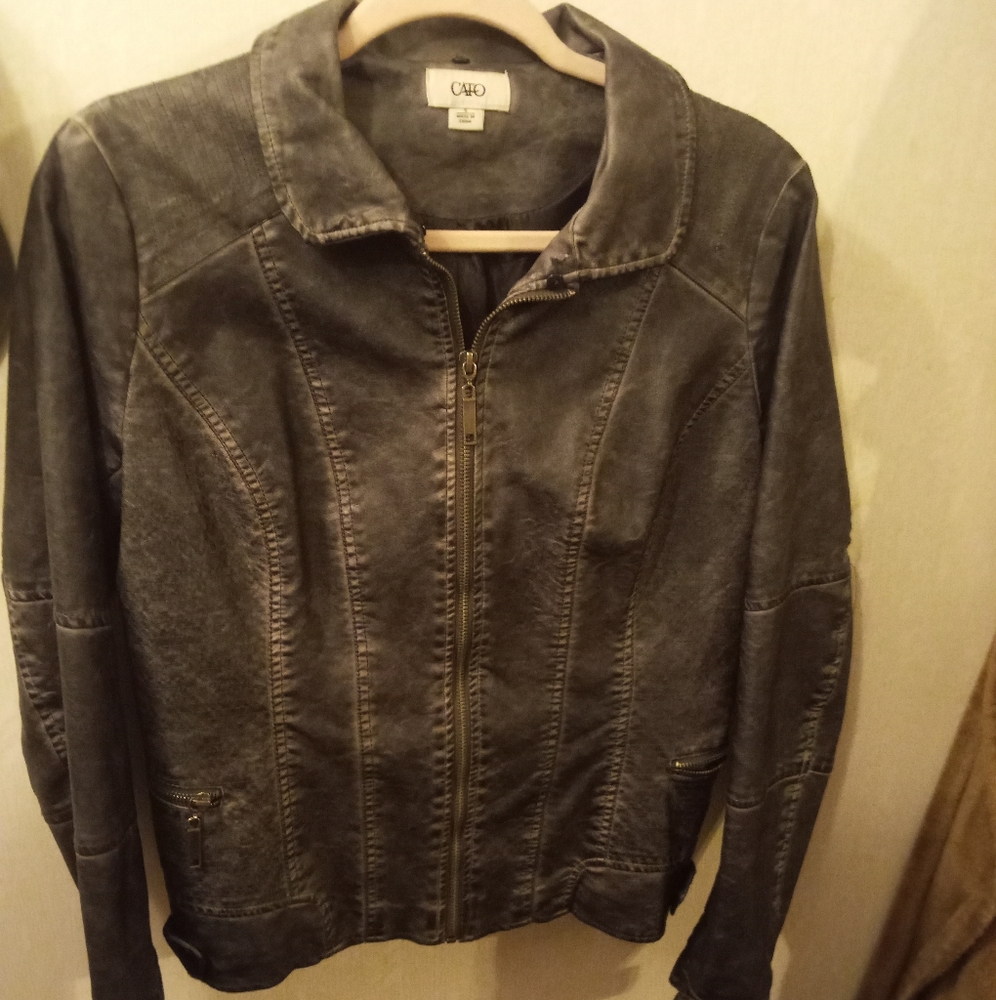 Leather jacket